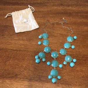 J.Crew Turquoise Bubble Necklace
